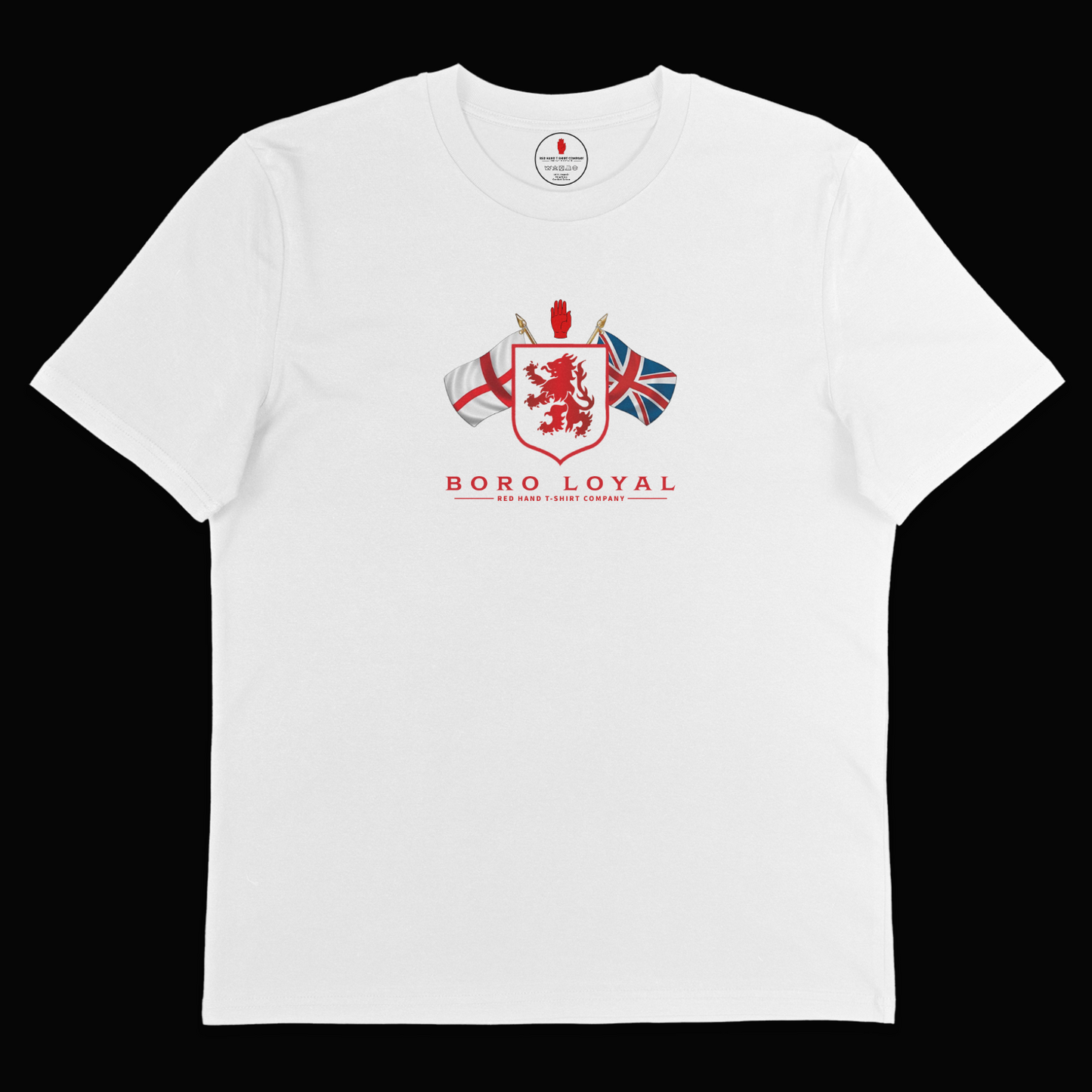 Boro Loyal Crossed Flags T-shirt