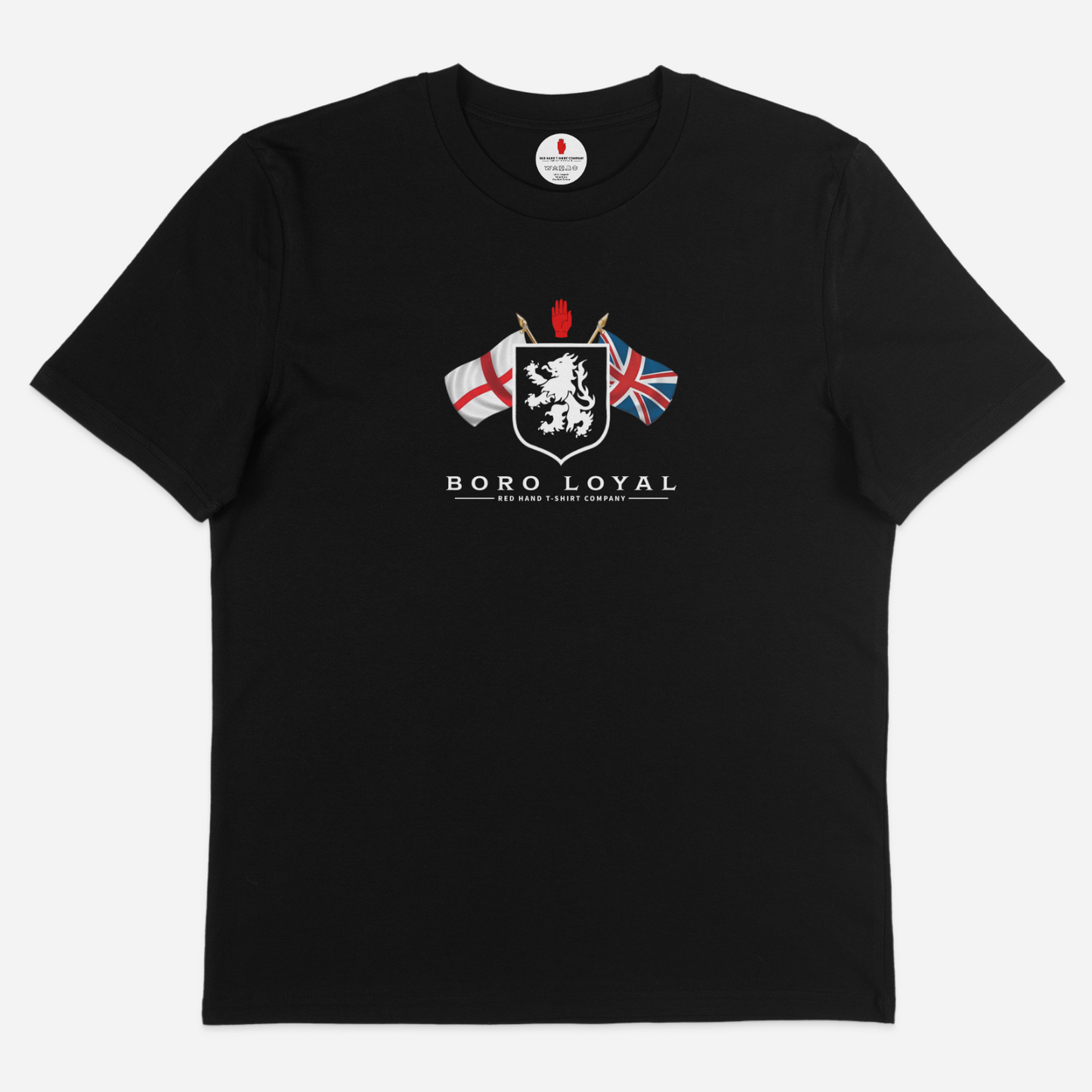 Boro Loyal Crossed Flags T-shirt