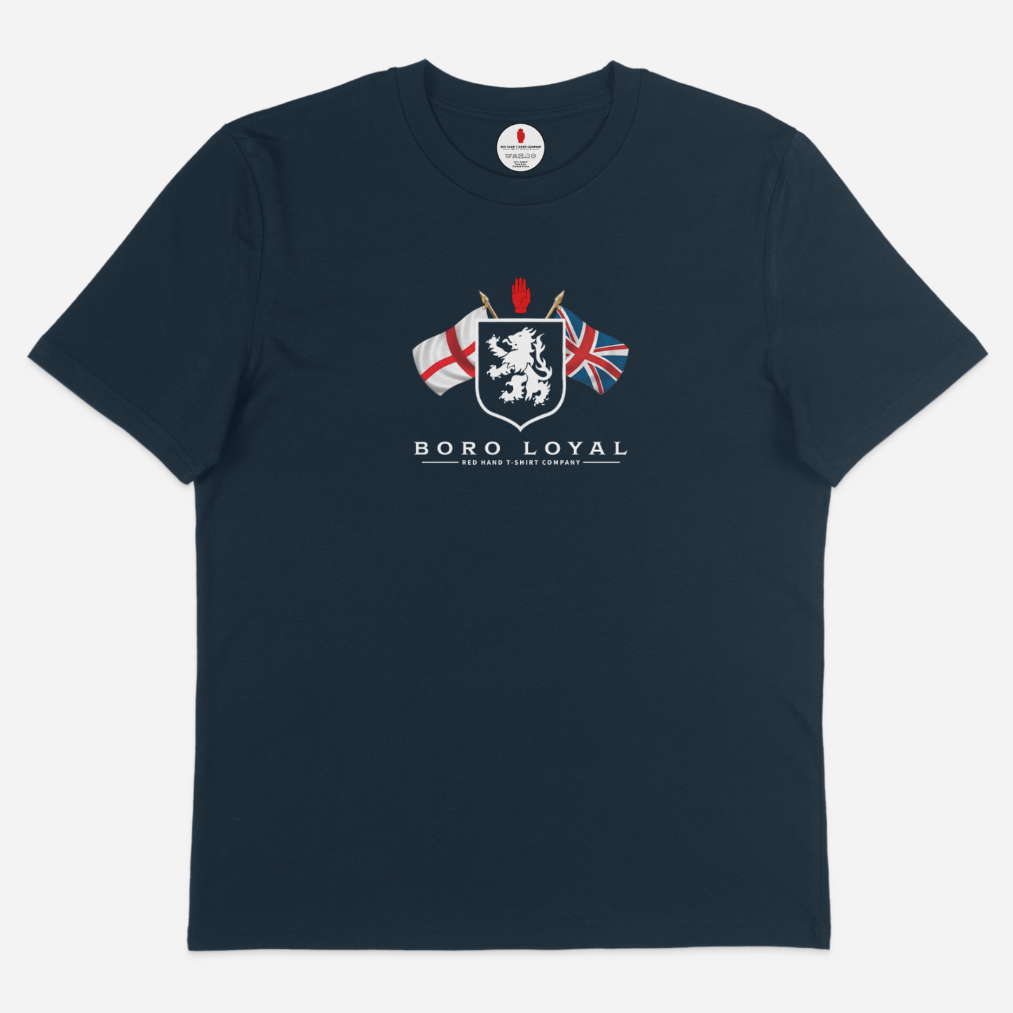 Boro Loyal Crossed Flags T-shirt