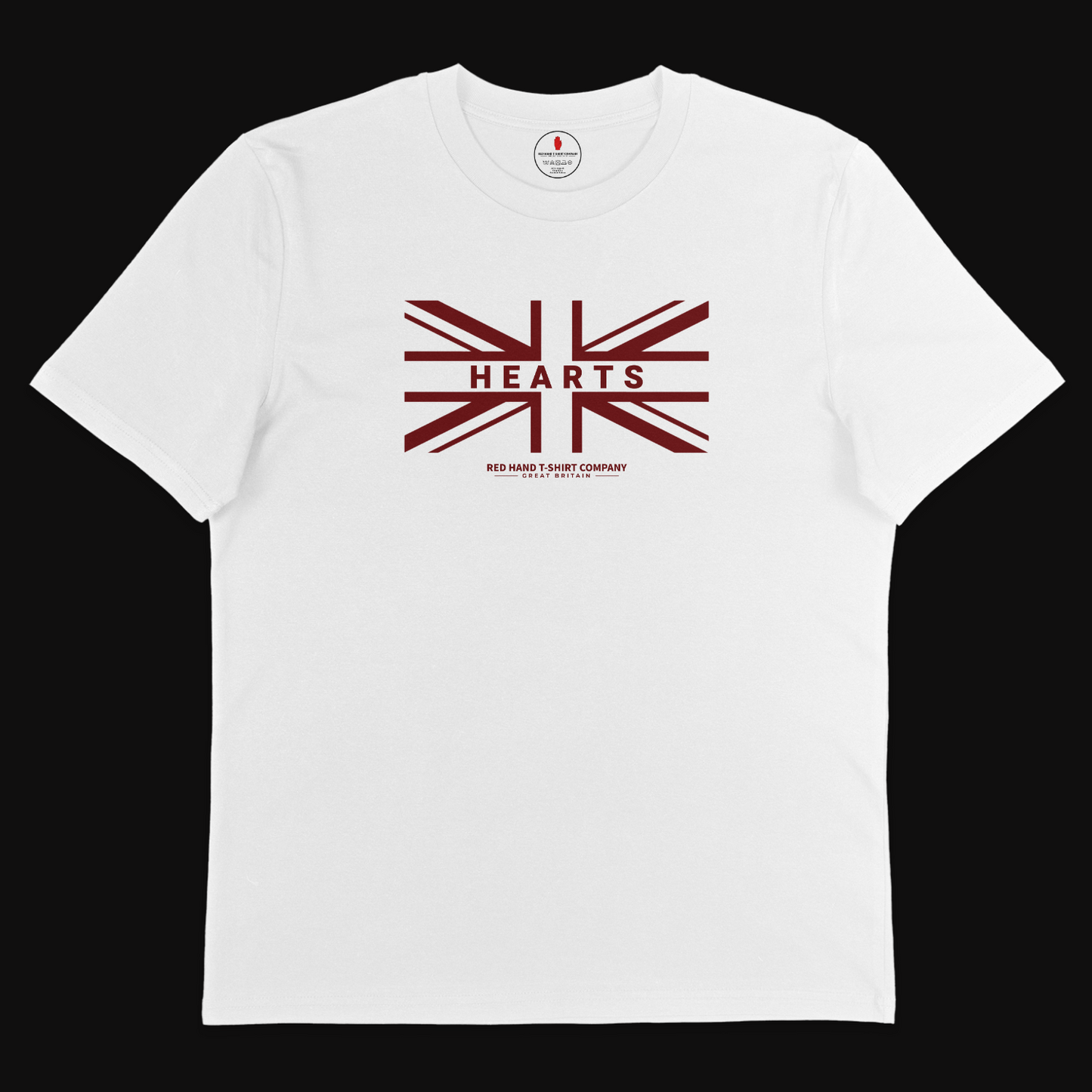Hearts Union Flag T-shirt