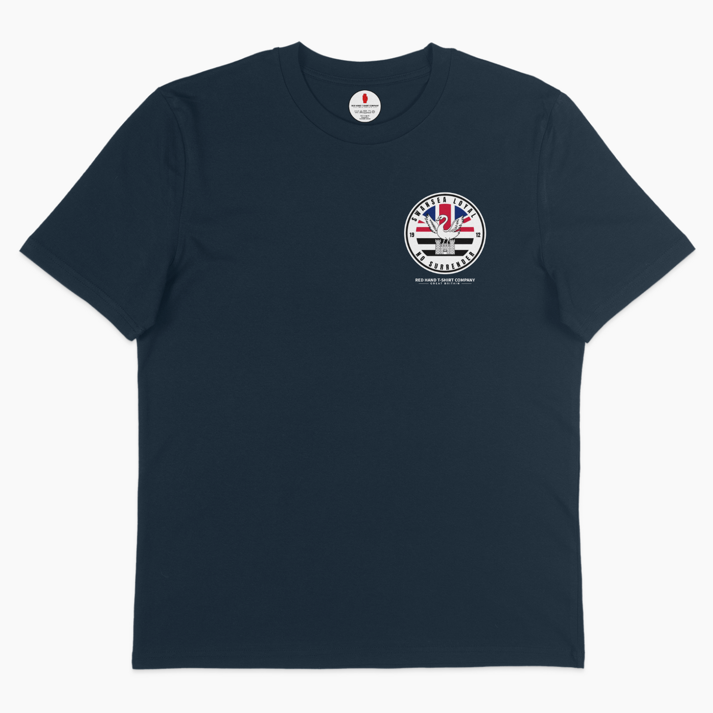 Swansea Loyal No Surrender (Breast Print) T-shirt