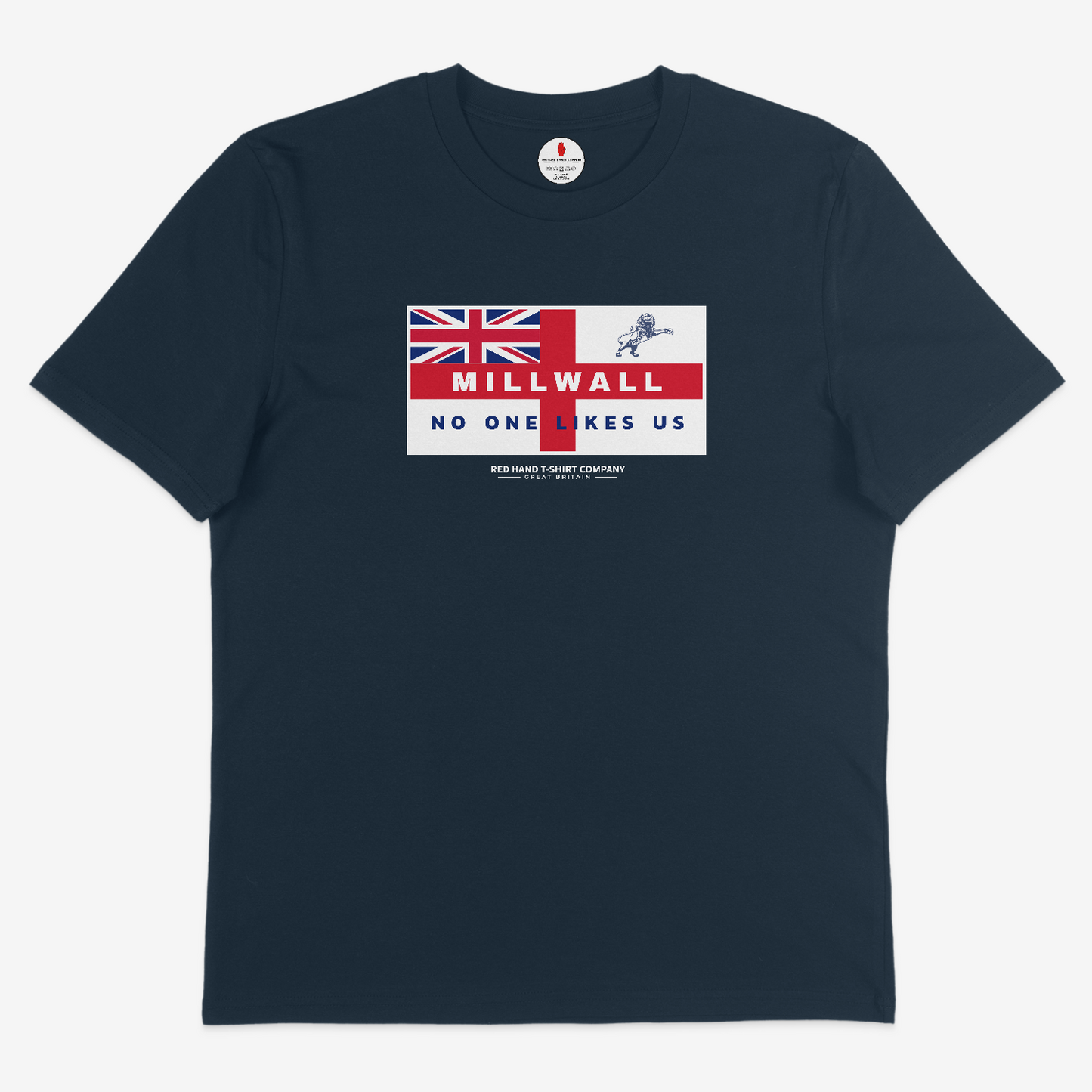 Millwall No One Likes Us Flag T-shirt