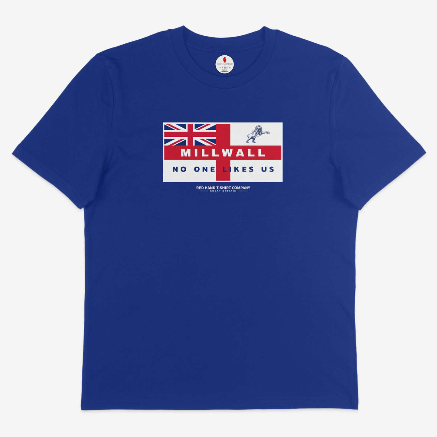 Millwall No One Likes Us Flag T-shirt