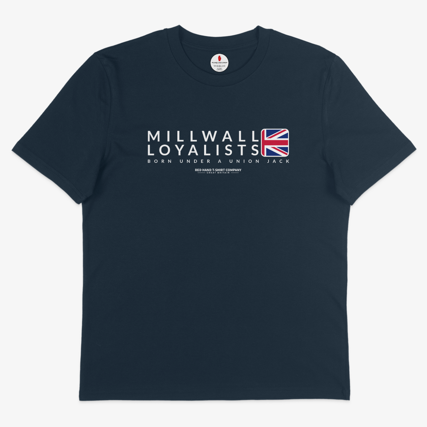 Millwall Born Under A Union Jack T-shirt