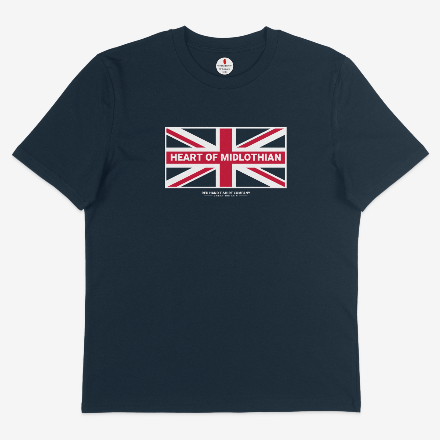 Heart Of Midlothian Union Jack T-shirt