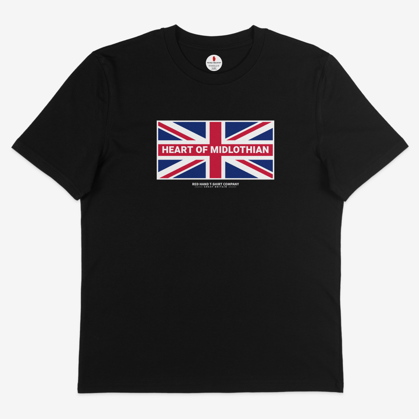 Heart Of Midlothian Union Jack T-shirt