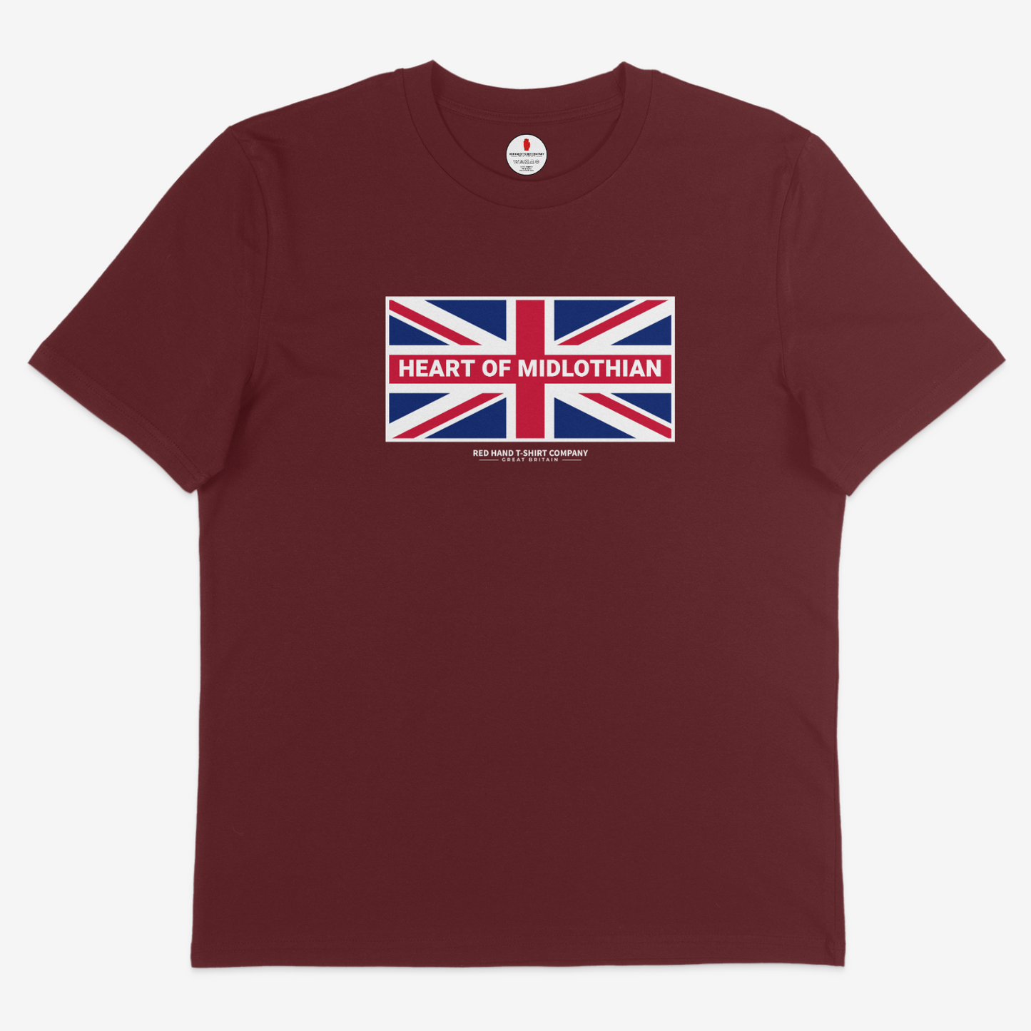 Heart Of Midlothian Union Jack T-shirt