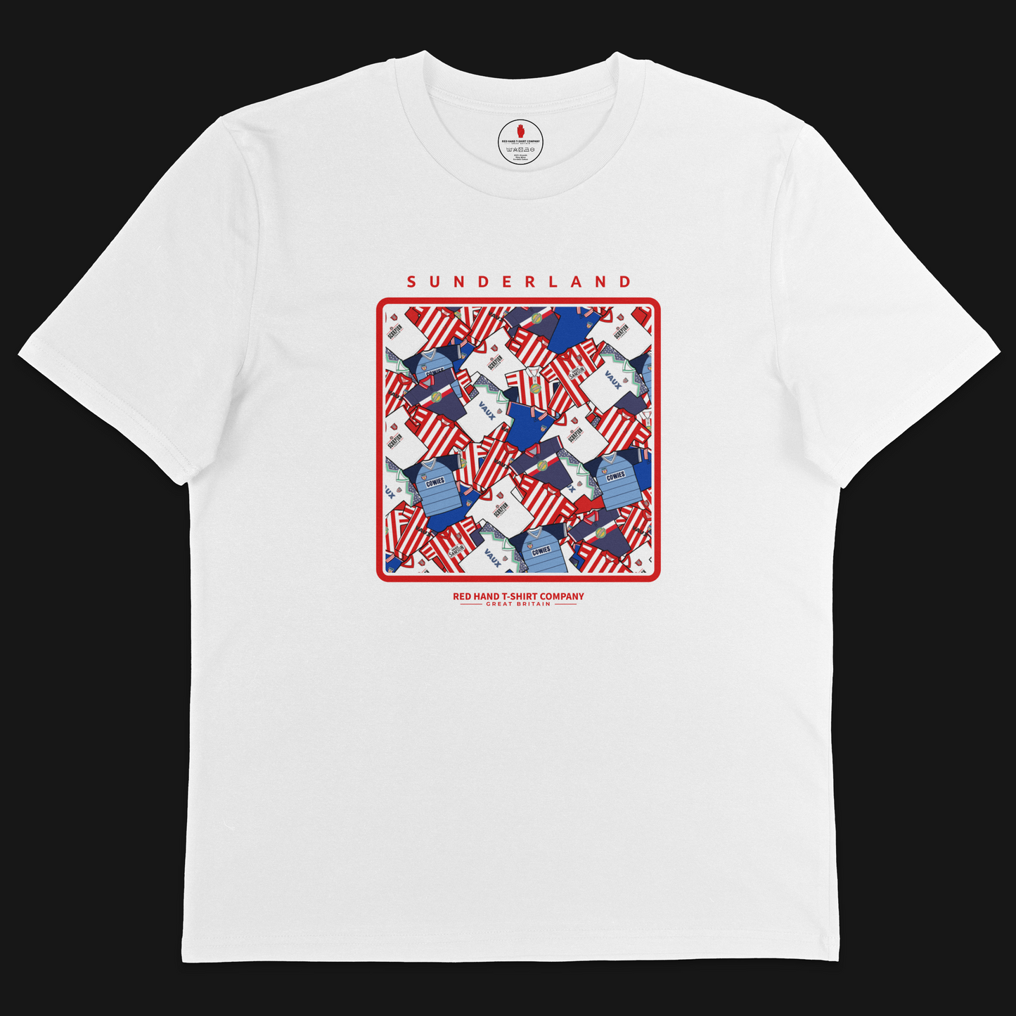 Sunderland Retro Kit T-shirt