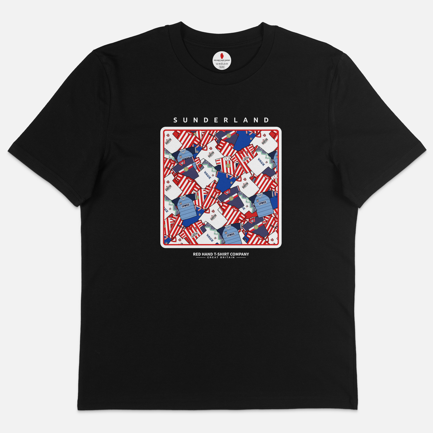 Sunderland Retro Kit T-shirt