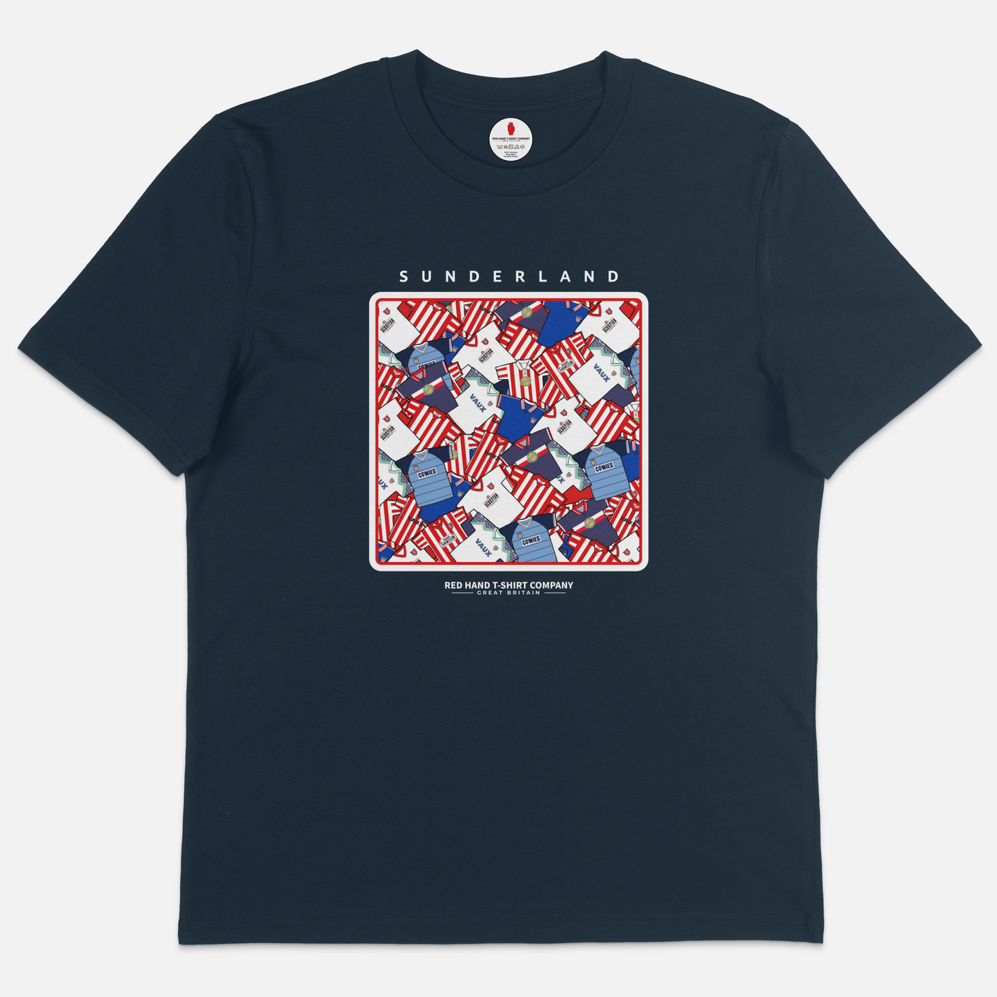 Sunderland Retro Kit T-shirt