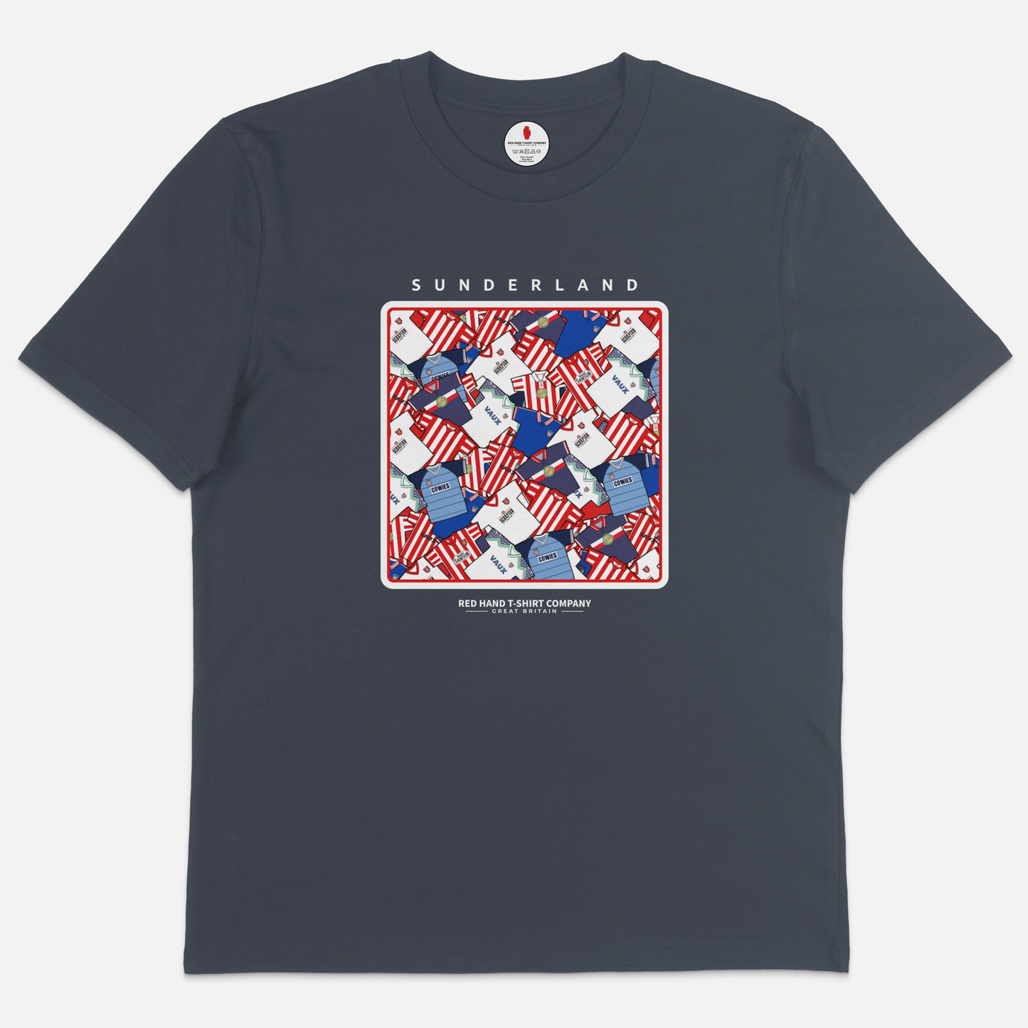 Sunderland Retro Kit T-shirt