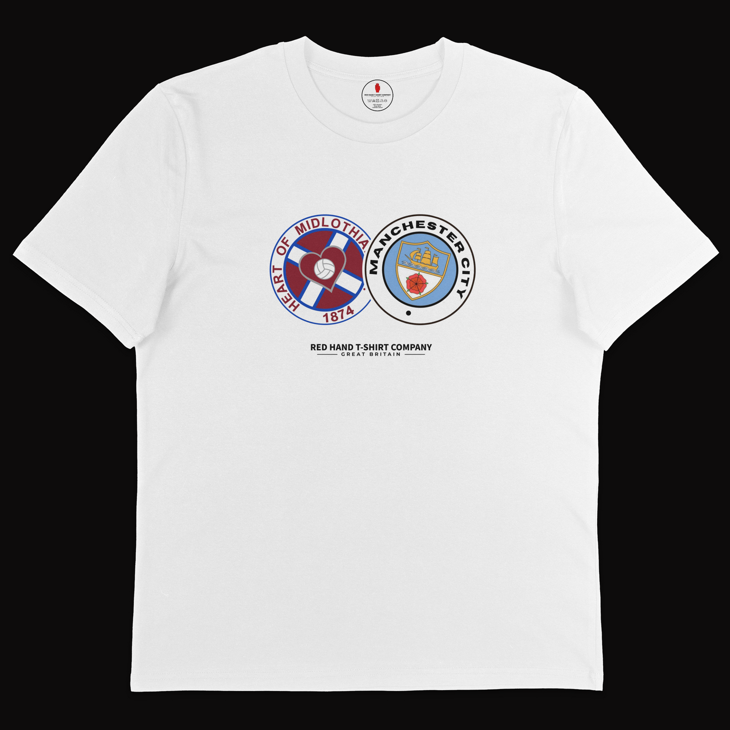 Hearts Man City T-shirt