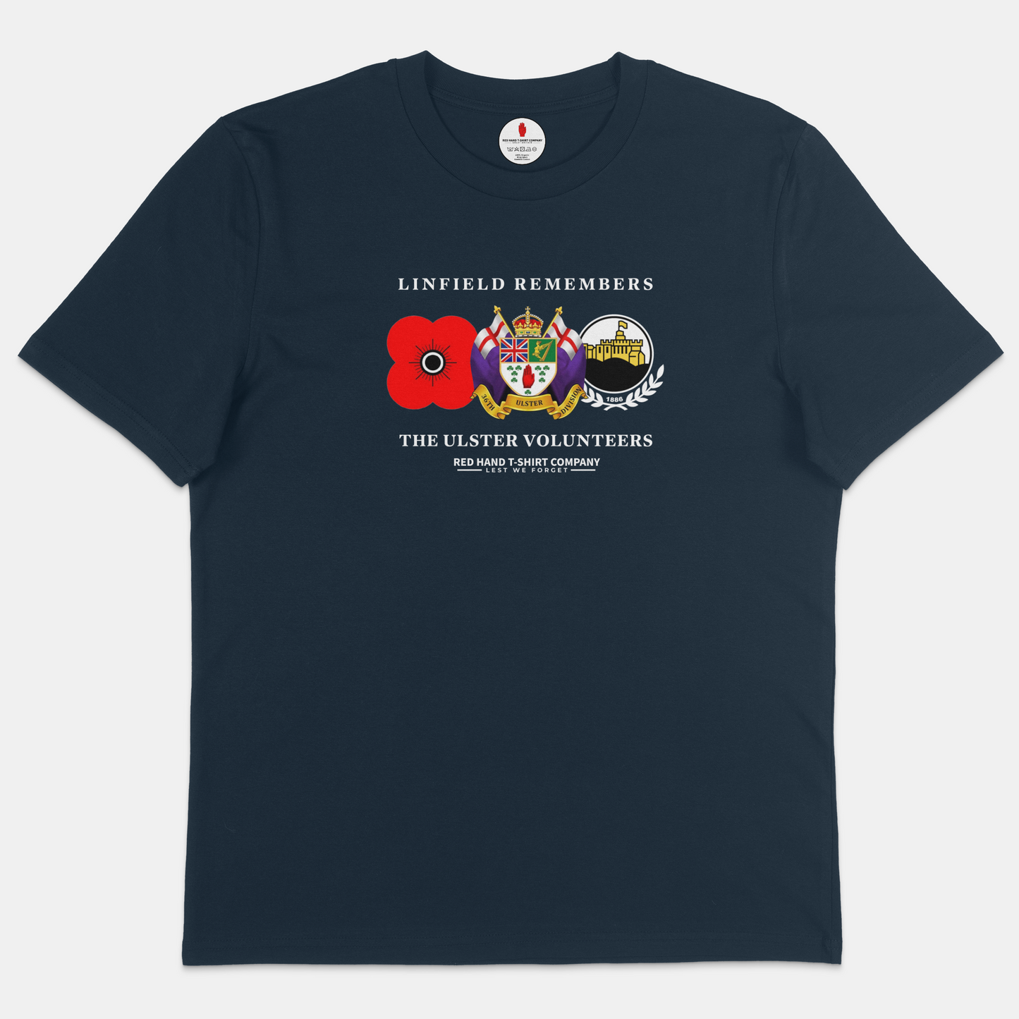 Linfield Remembers The Ulster Volunteers T-shirt