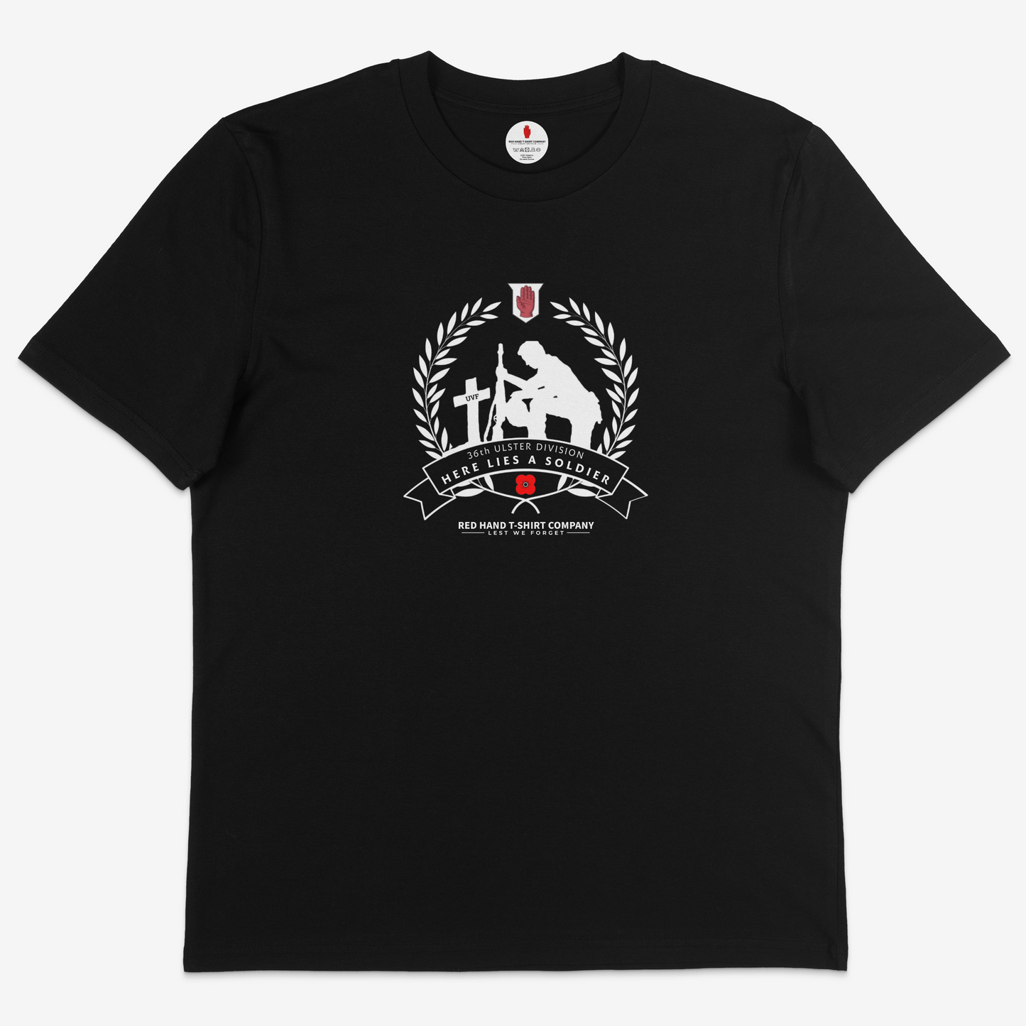 36th Ulster Division Here Lies A Soldier T-shirt