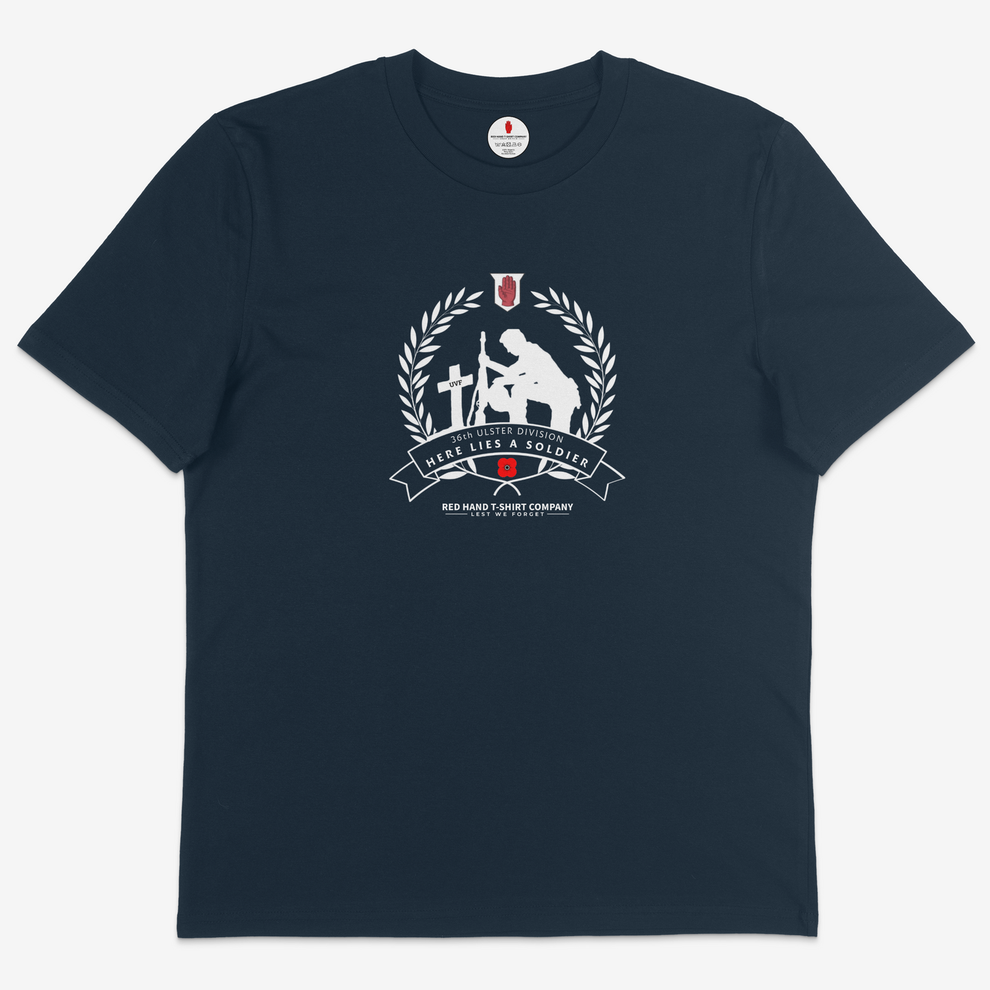 36th Ulster Division Here Lies A Soldier T-shirt