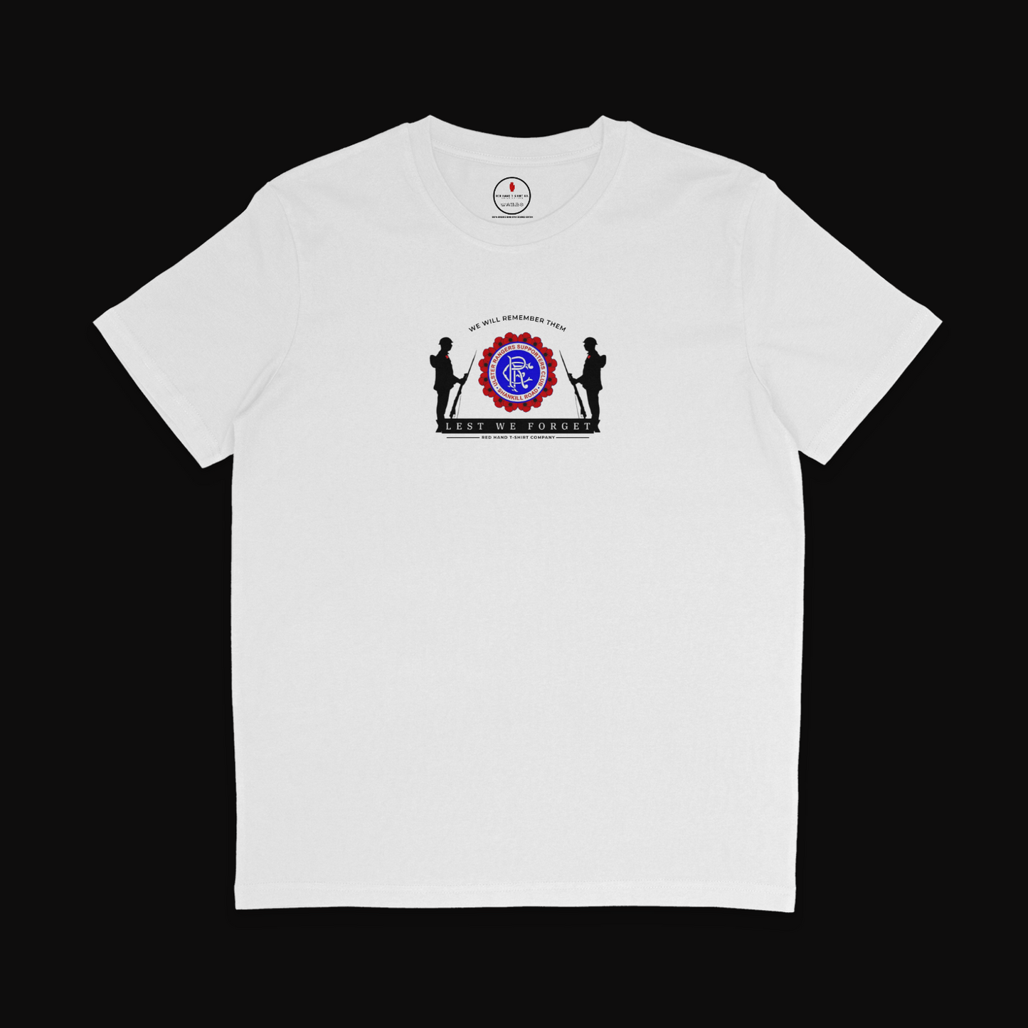 Ulster Rangers T-Shirt - White, Blue