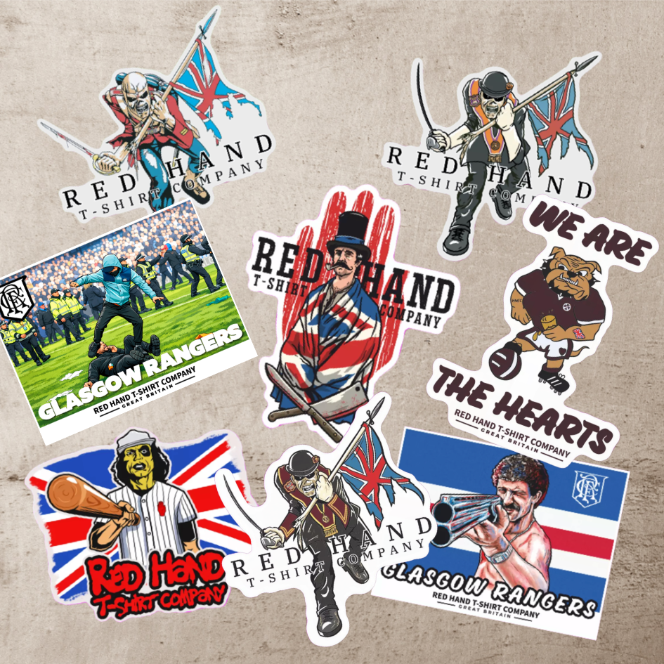 The Orange Volunteer Stickers