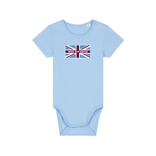 West Ham United Baby Bodysuit - Blue