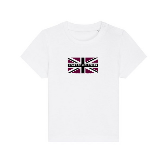 HOM Flag Baby T-Shirt - White