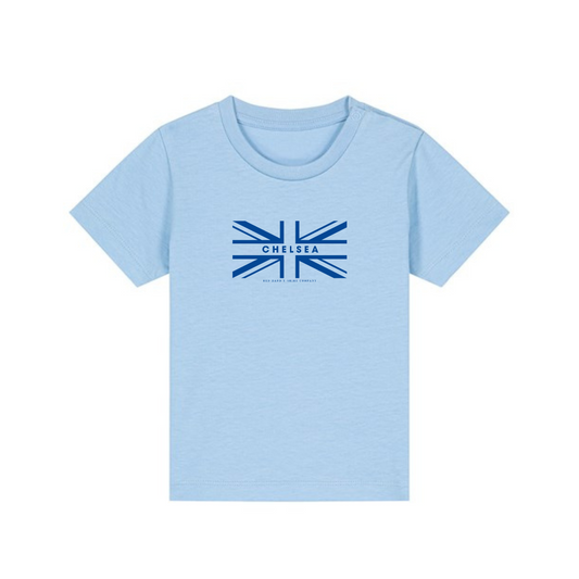 Chelsea Union Flag Baby T-Shirt - Blue