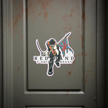 Orange Volunteer Stickers