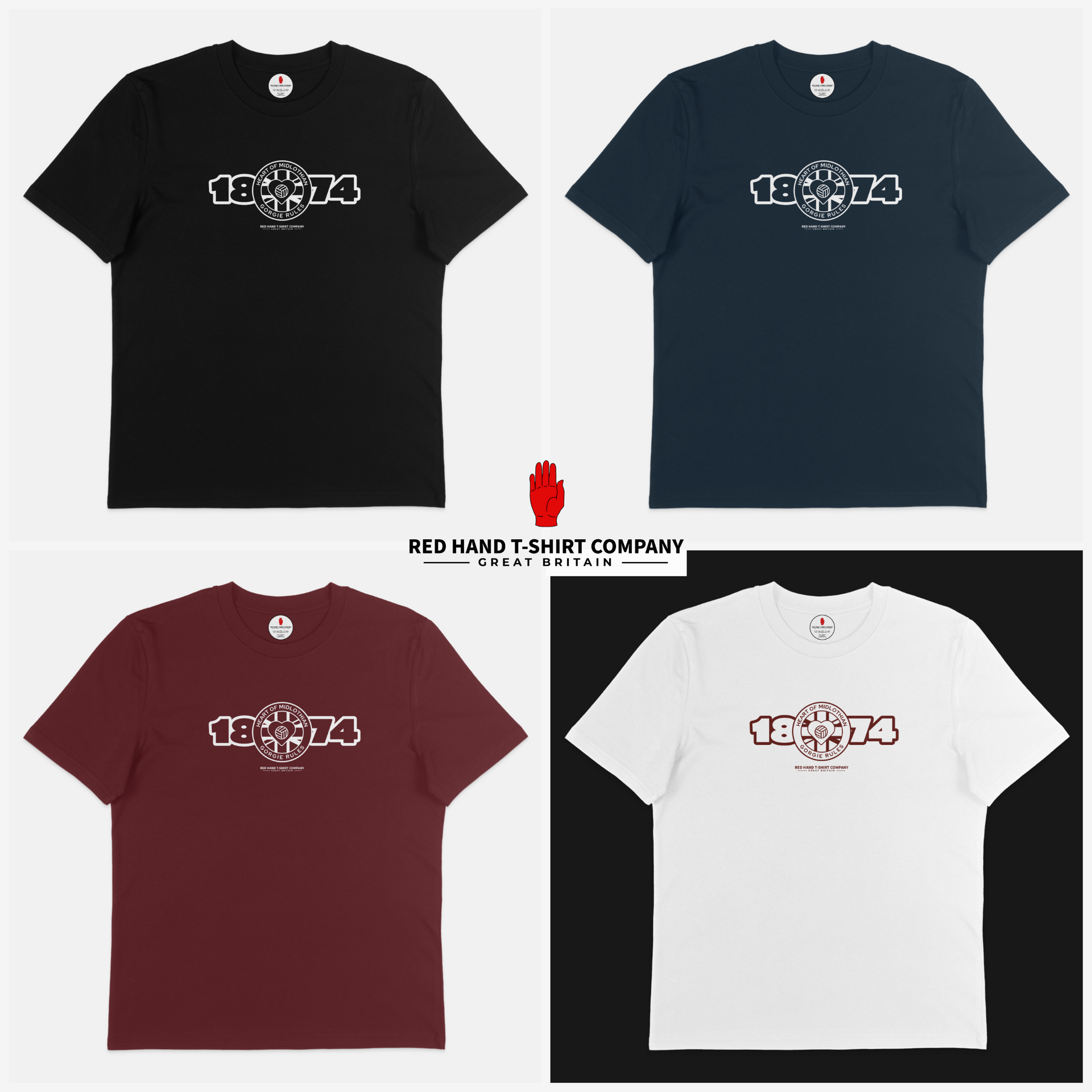 1874 T-shirt – Red Hand T-Shirt Company