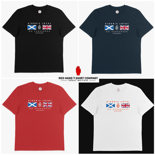 Airdrie Loyal No Surrender Scotland GB T-shirt