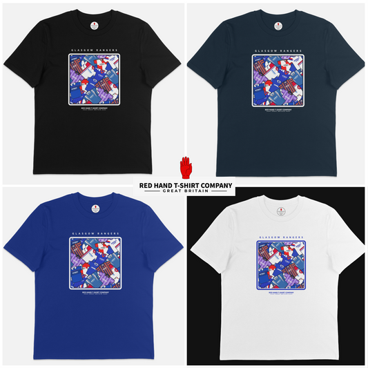 Glasgow Rangers Retro Kit T-shirt