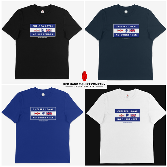 Chelsea Loyal No Surrender Three Block T-shirt