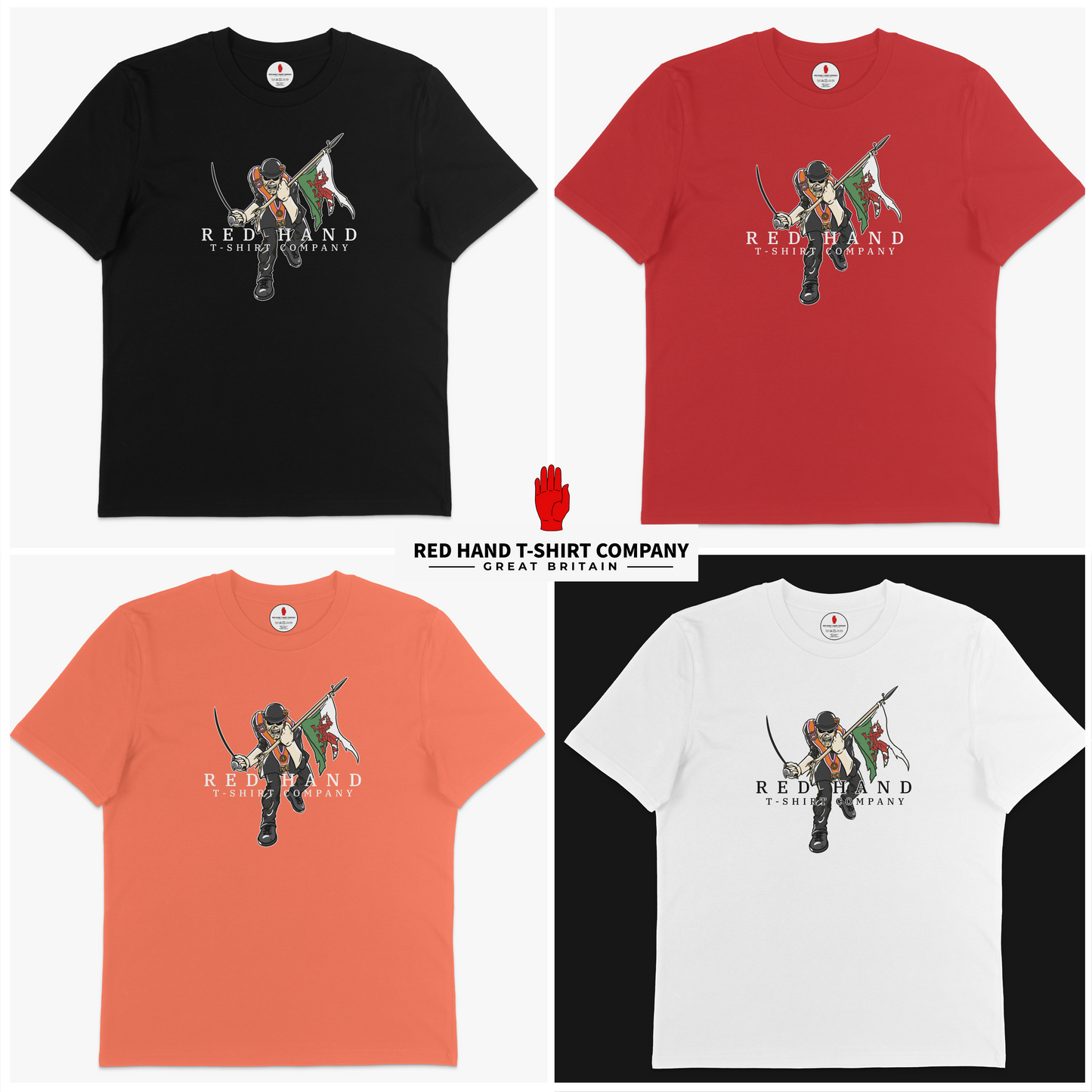 Welsh Orange Volunteer T-shirt
