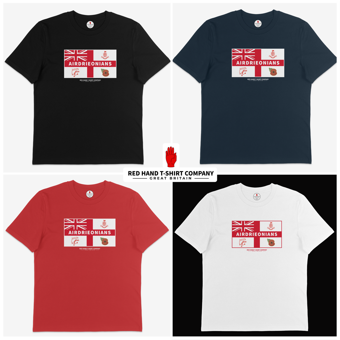 Airdrieonians Flag T-shirt
