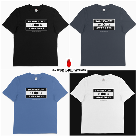 Swansea City Away Days Flag T-shirt