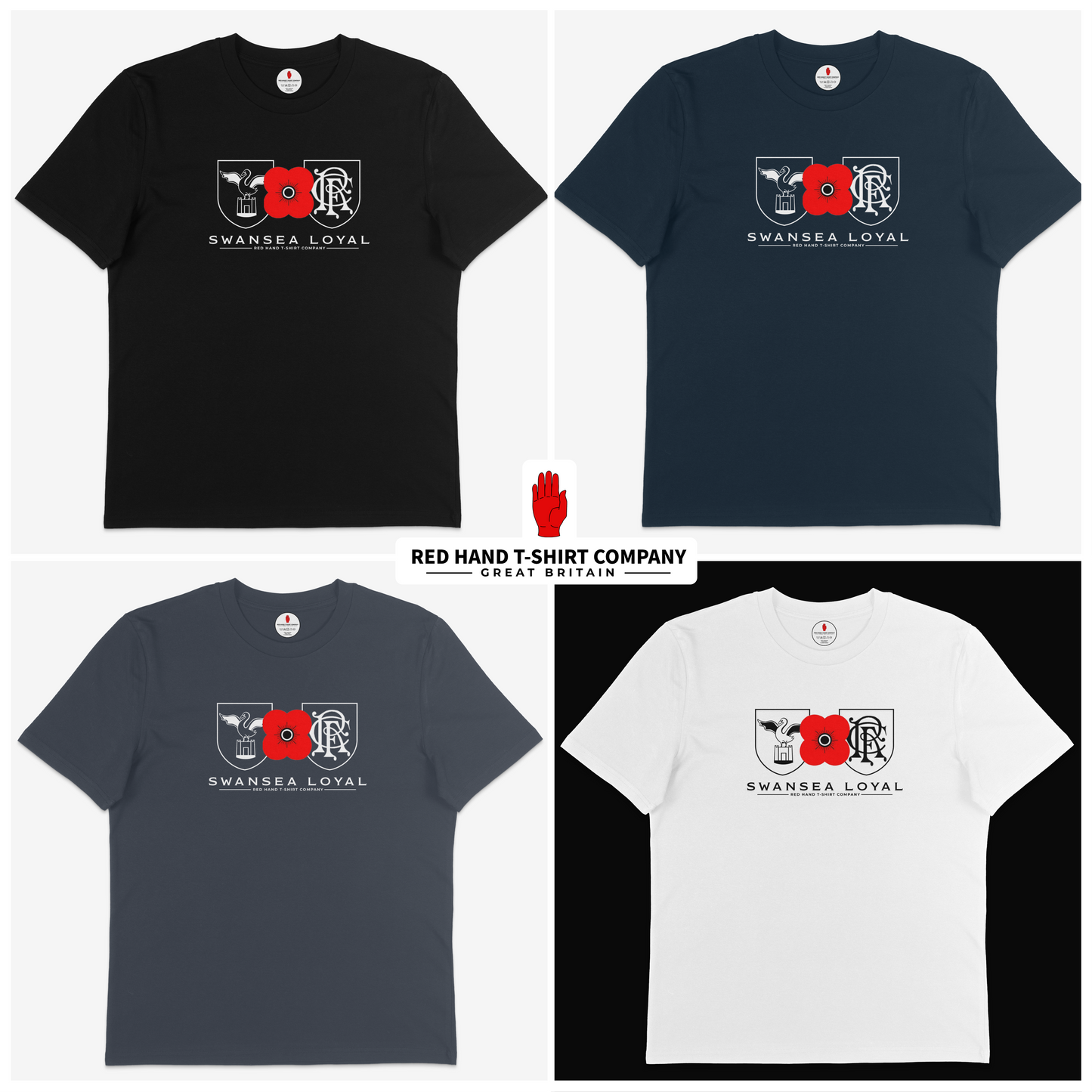 Swansea Rangers Poppy T-shirt