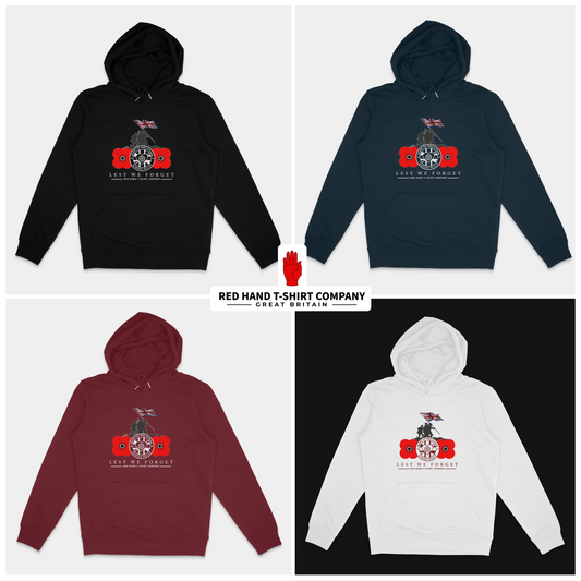 Hearts Lest We Forget Hoodie
