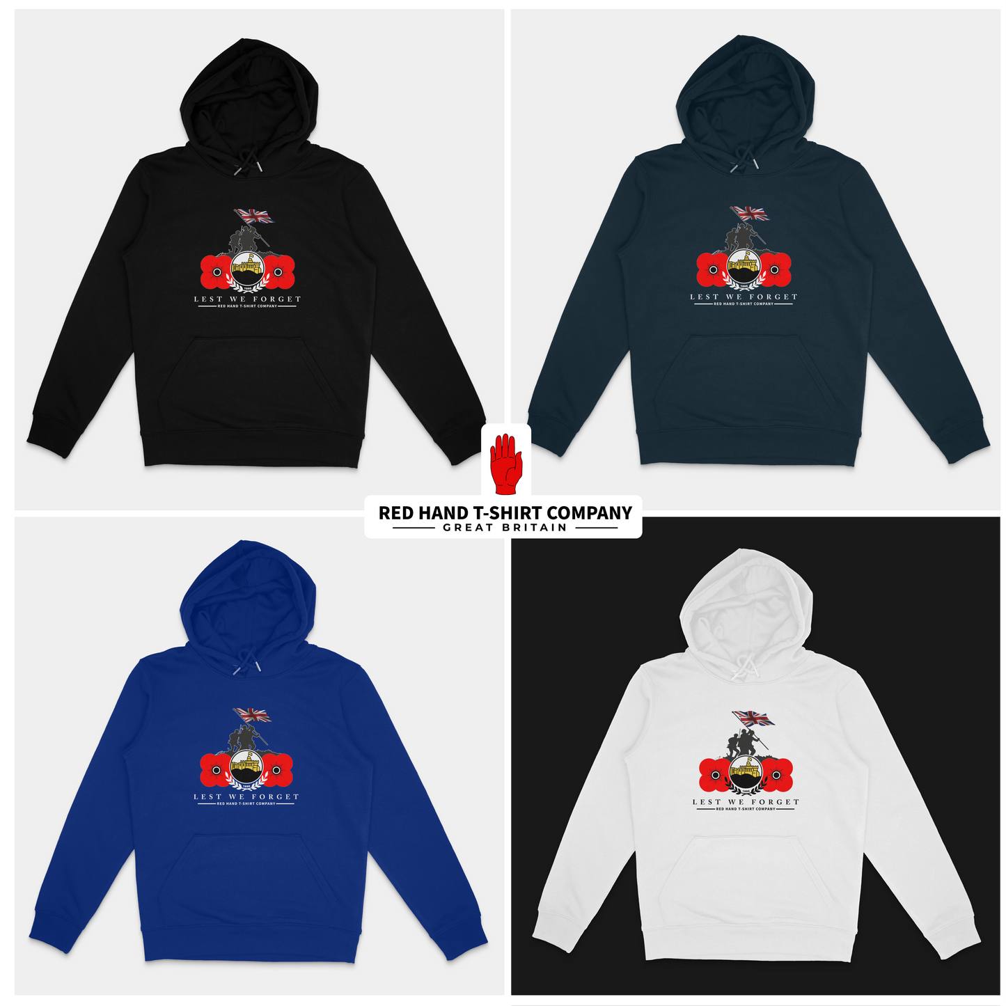Linfield Lest We Forget Hoodie