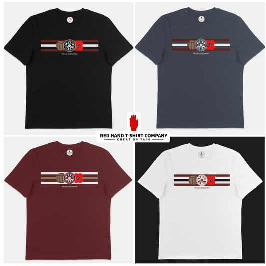 Hearts McCraes Battalion Five Stripe T-shirt