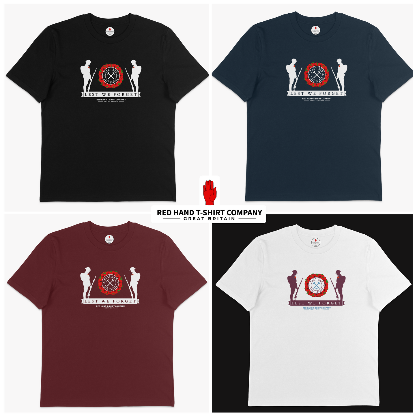 West Ham Two Soldiers T-shirt
