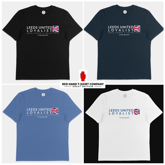 Leeds United Born Under A Union Jack T-shirt
