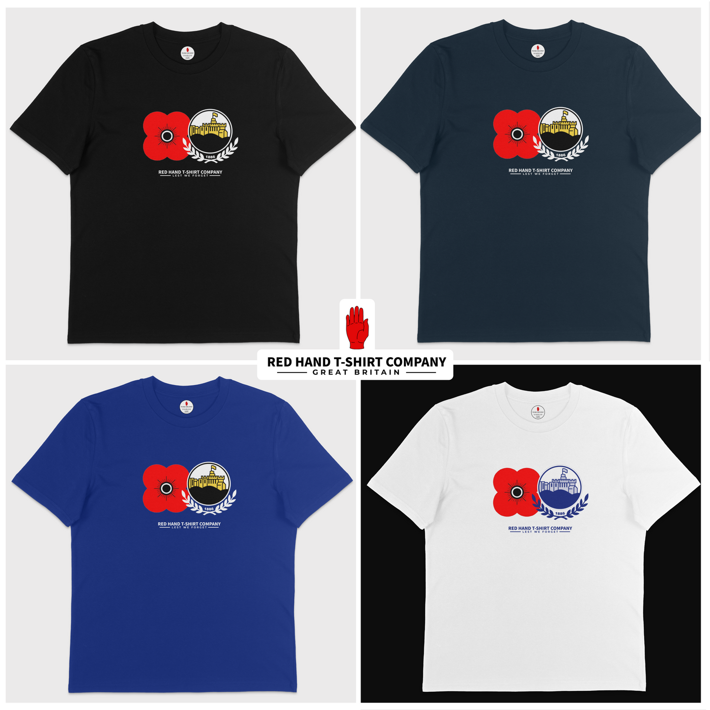 Linfield Poppy T-shirt
