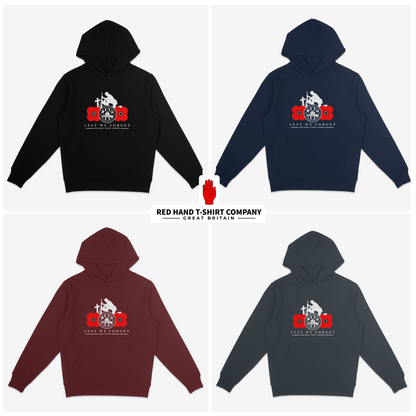 Hearts Kneeling Soldier Hoodie