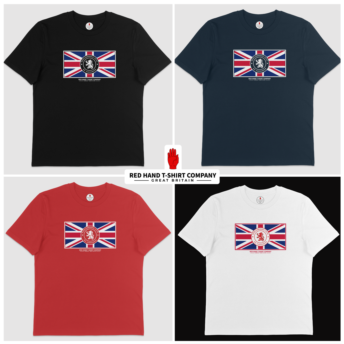 Middlesbrough Loyal Union Jack T-shirt