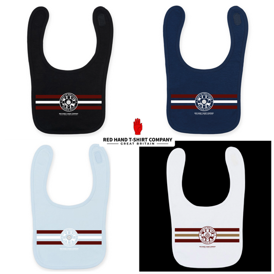 Hearts Five Stripe Bib