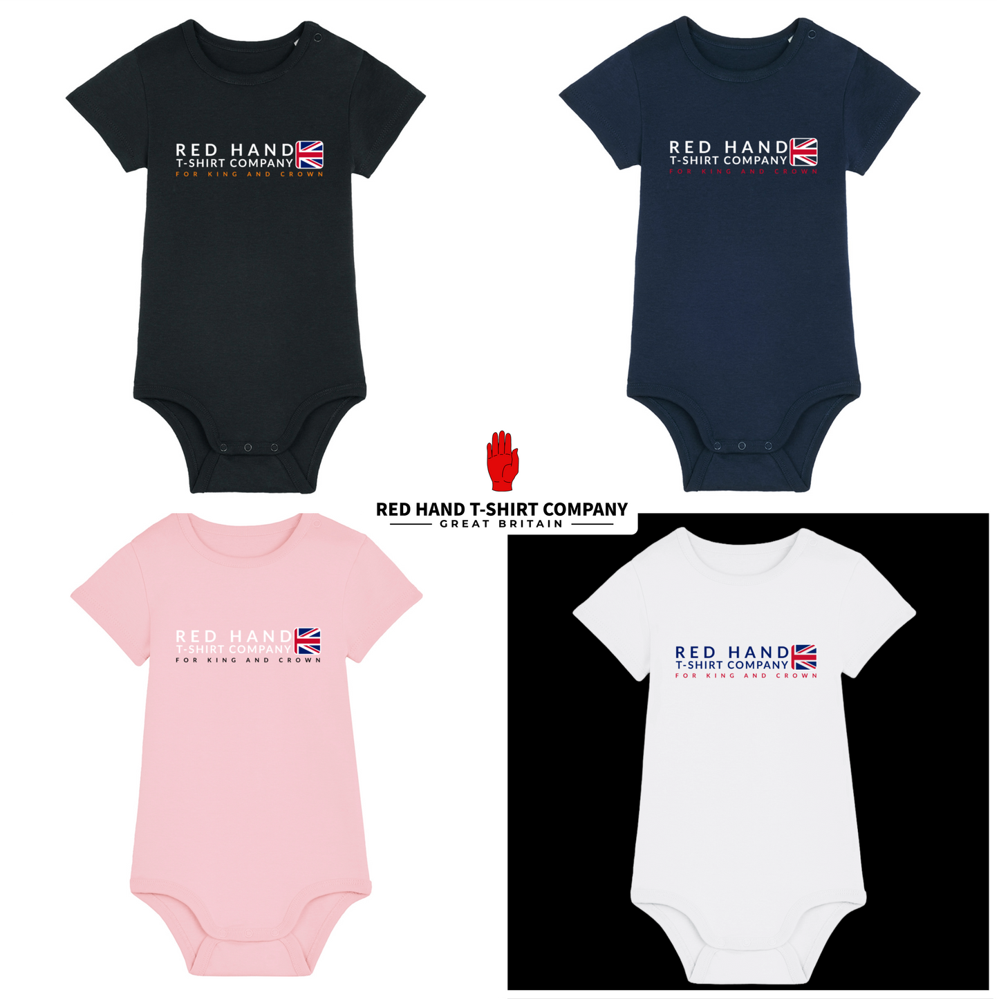 RHTC For King And Crown Baby Bodysuit