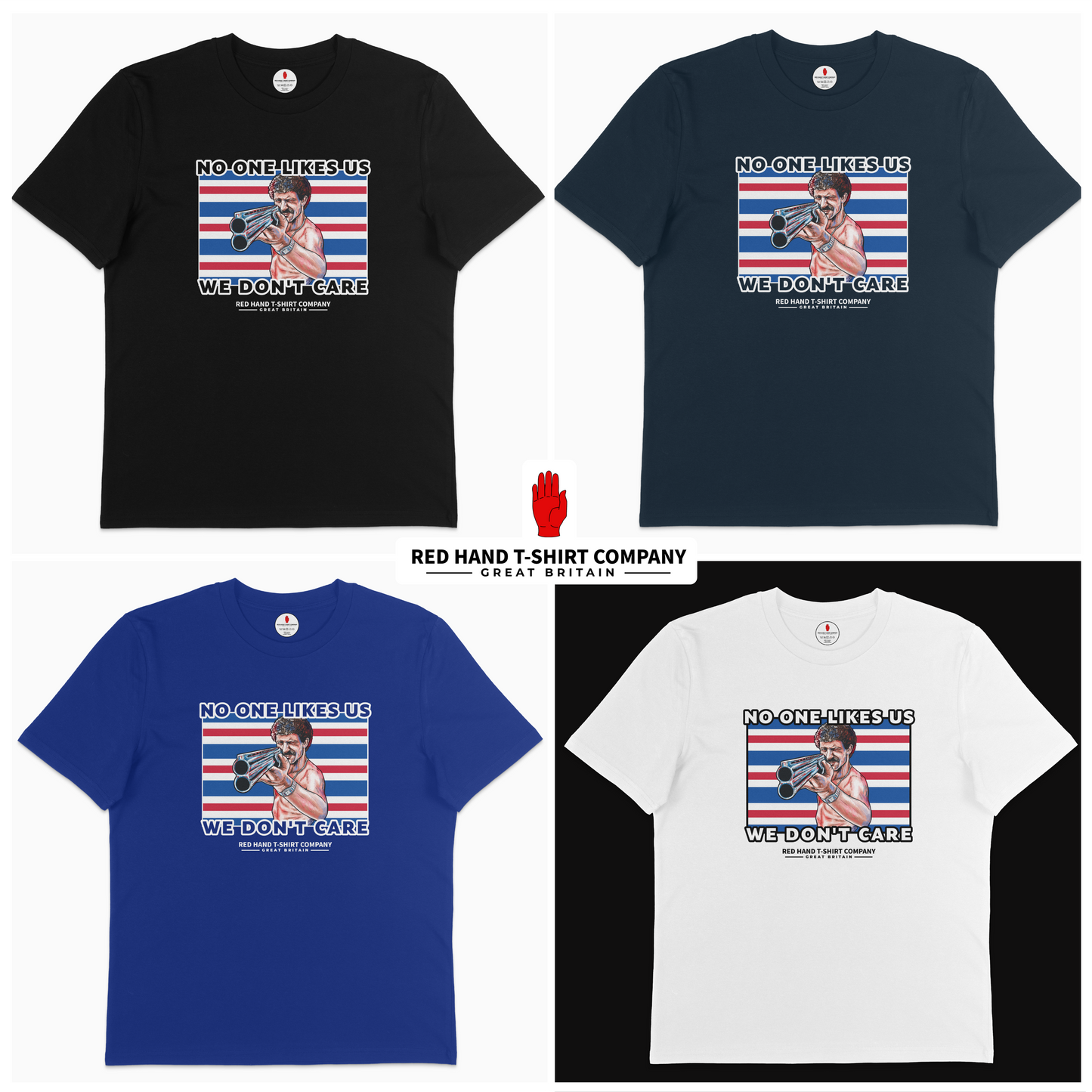 The Magnificent B*stard No One Likes Us T-shirt