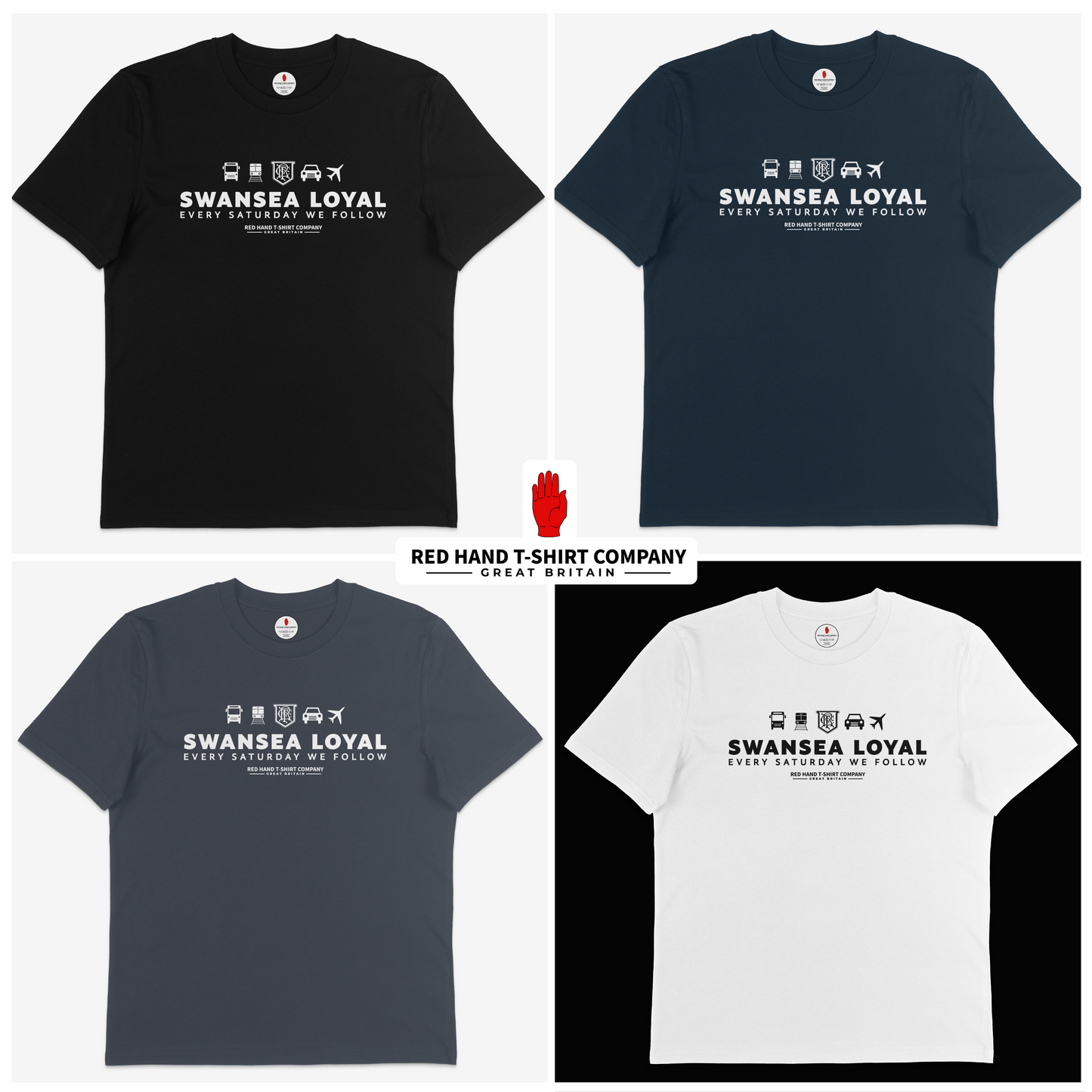 Swansea Loyal Every Saturday We Follow T-shirt