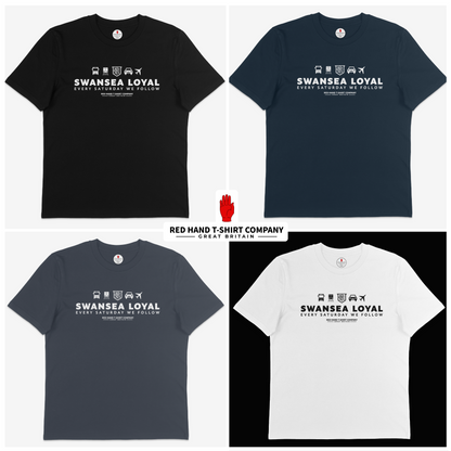 Swansea Loyal Every Saturday We Follow T-shirt