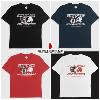 (Sale) Sunderland All Over Europe T-shirt - Medium