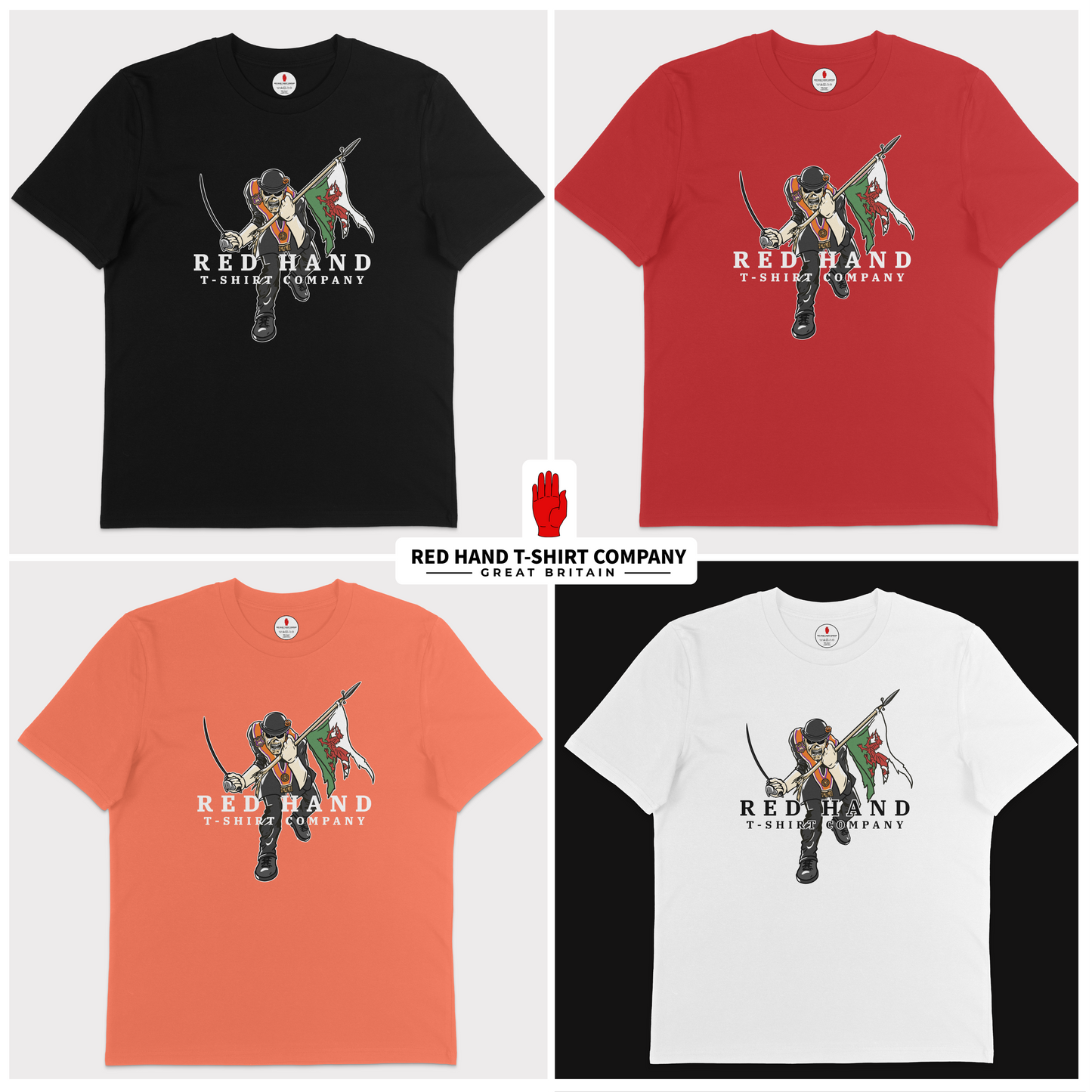 Welsh Orange Volunteer T-shirt