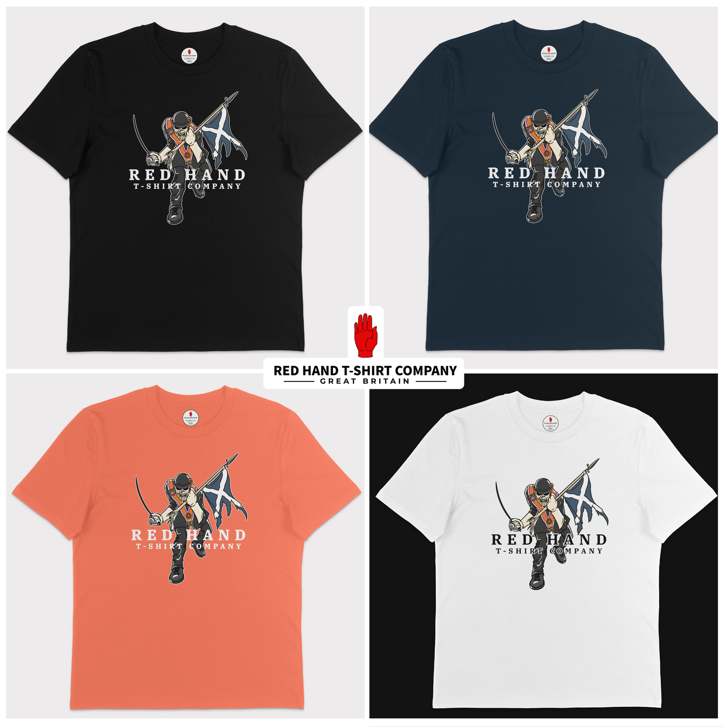 Scottish Orange Volunteer T-shirt