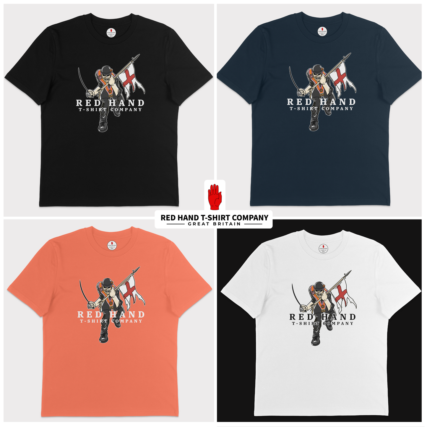 English Orange Volunteer T-shirt